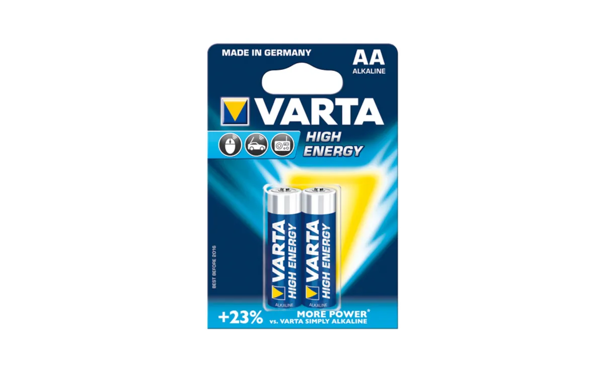 Varta AA high energy baterije