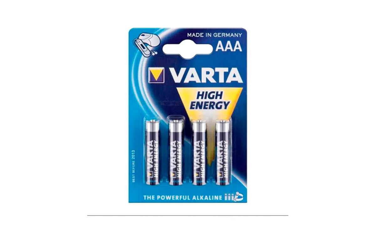 Varta High Energy alkalna LR03 bli4 baterije