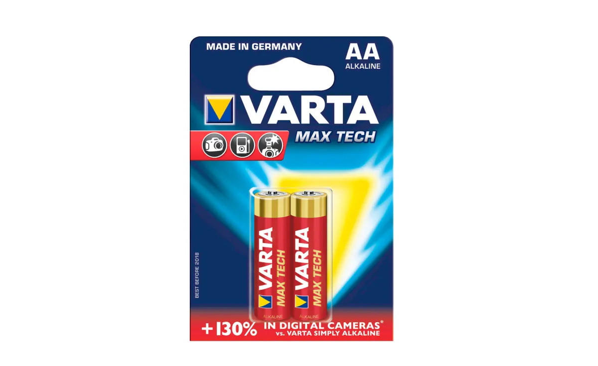 Varta Max Tech alkalna LR6 bli2 baterije
