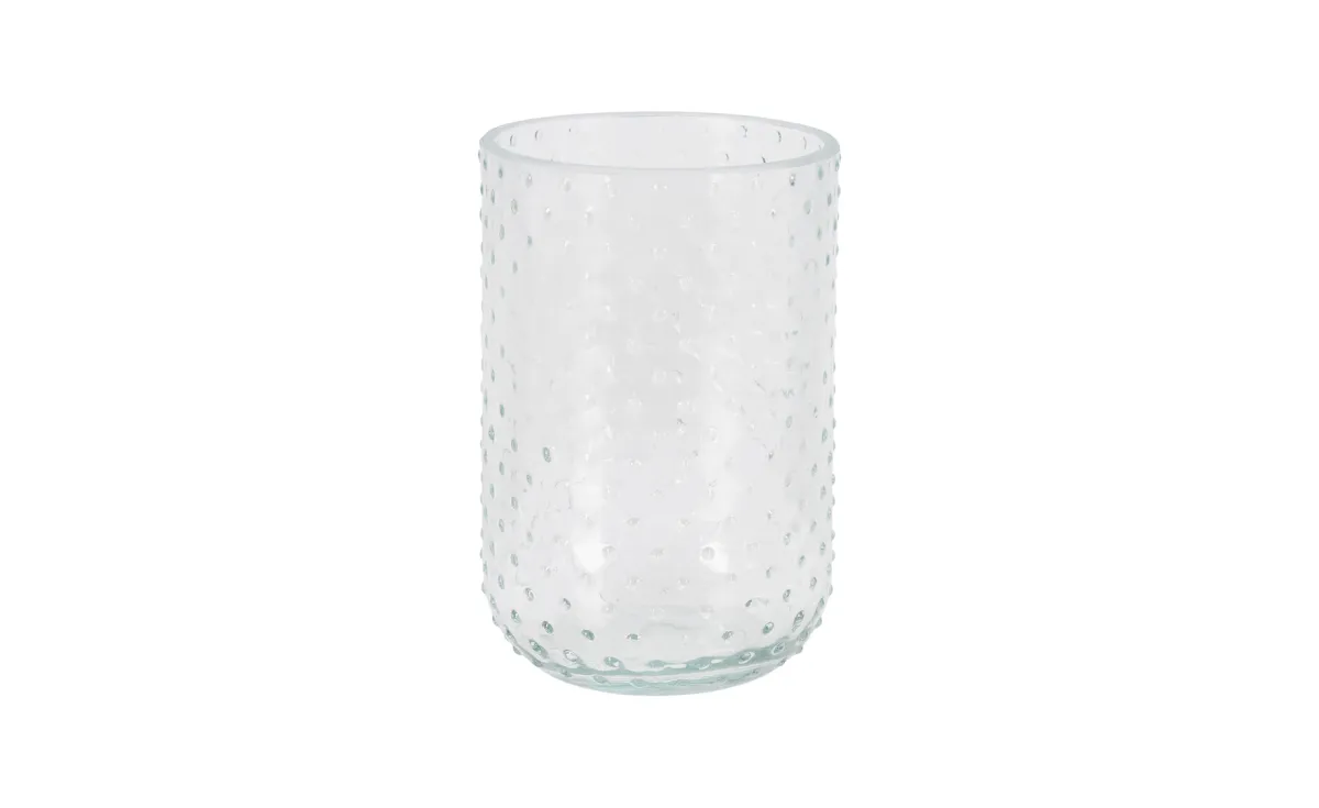 Vaza Emerald 10x17cm bela