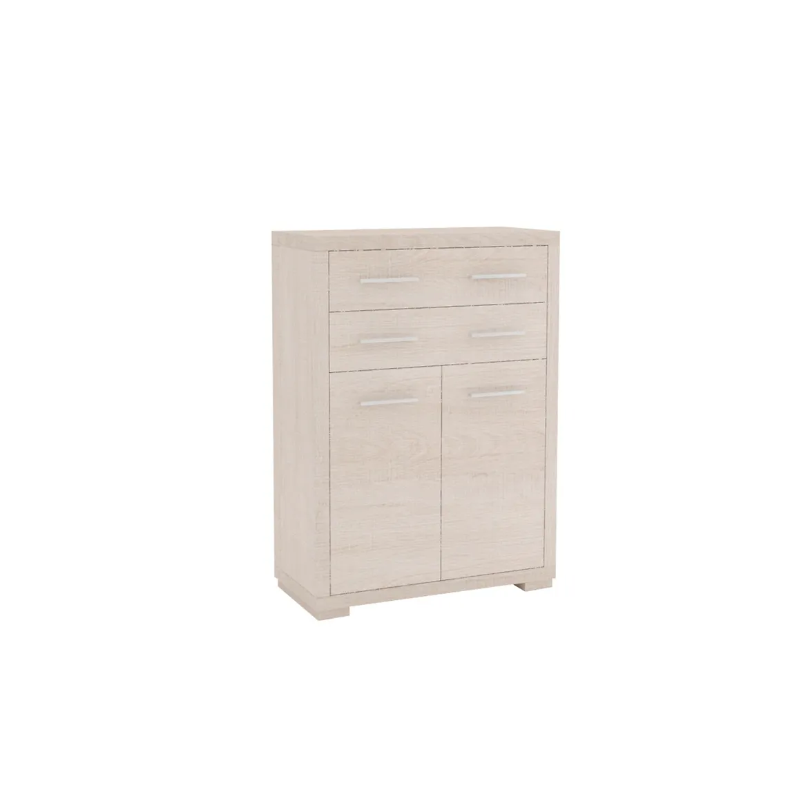 Vegas komoda 2 vrata+2 fioke 88x41x123 svetli jasen