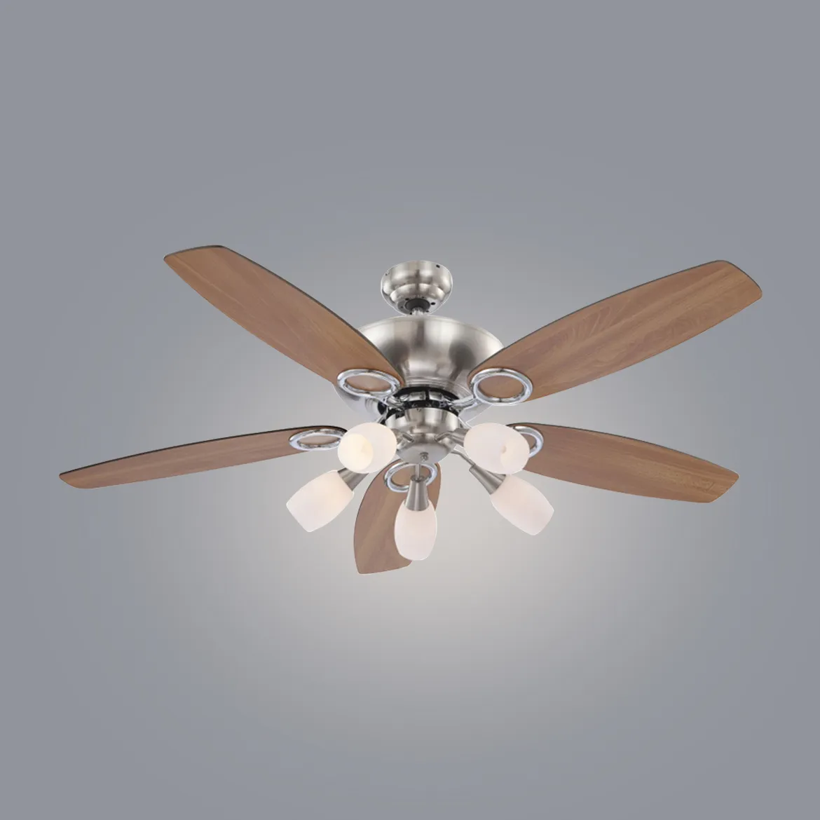 Ventilator sa svetiljkom Mariss višebojni