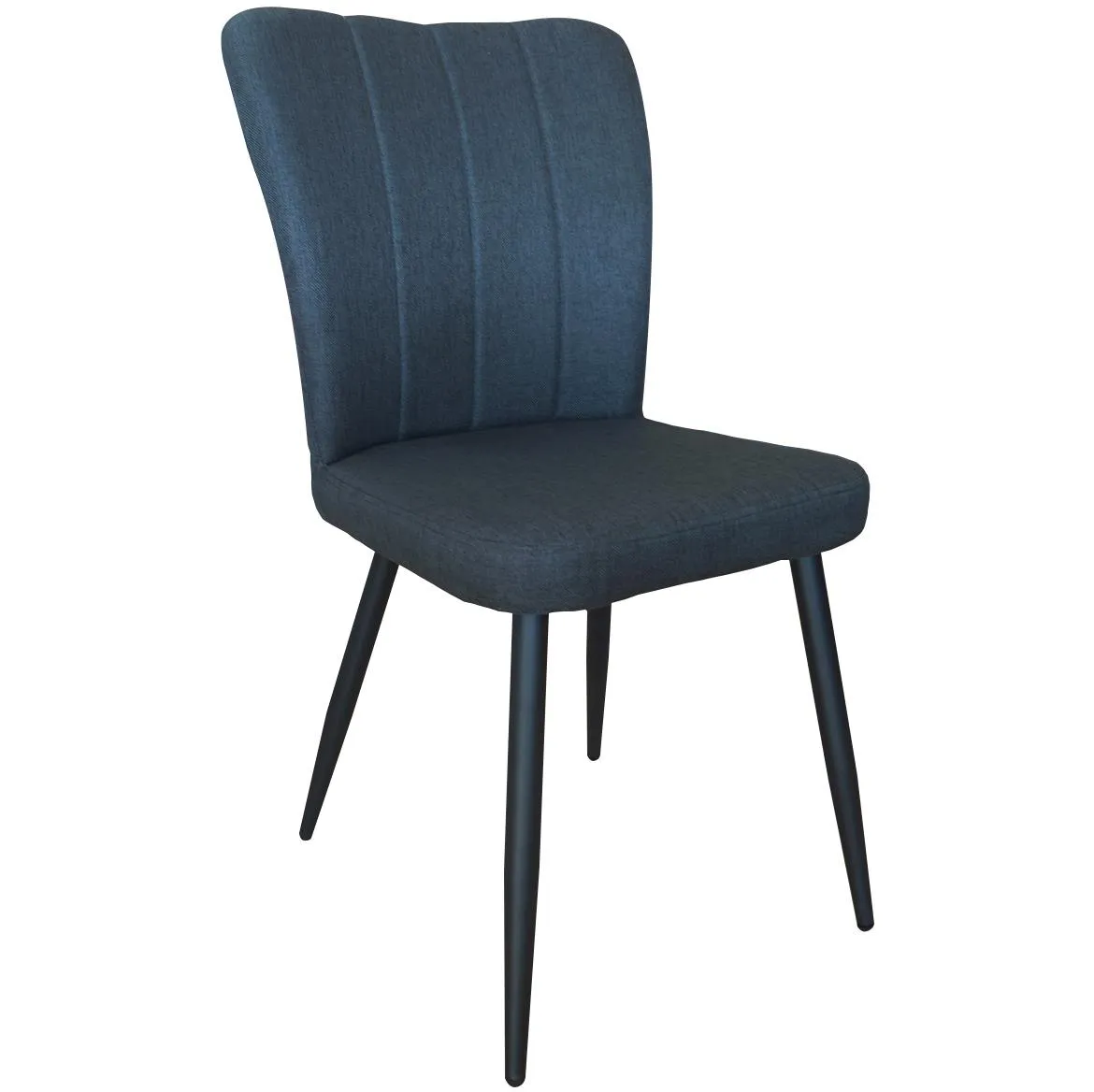 Verona blagovaonska stolica 55x64,5x88,5 tamno siva