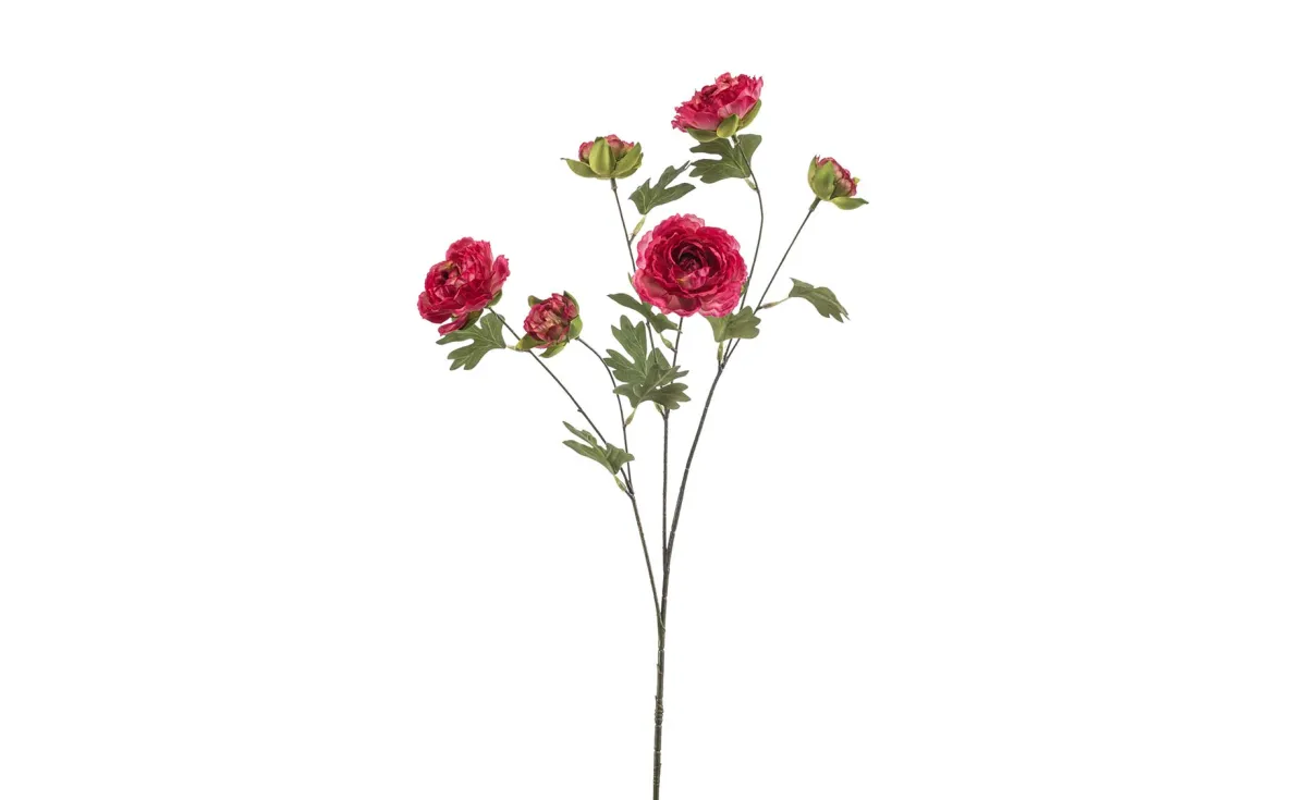 Veštačka biljka ranunculus 78 cm
