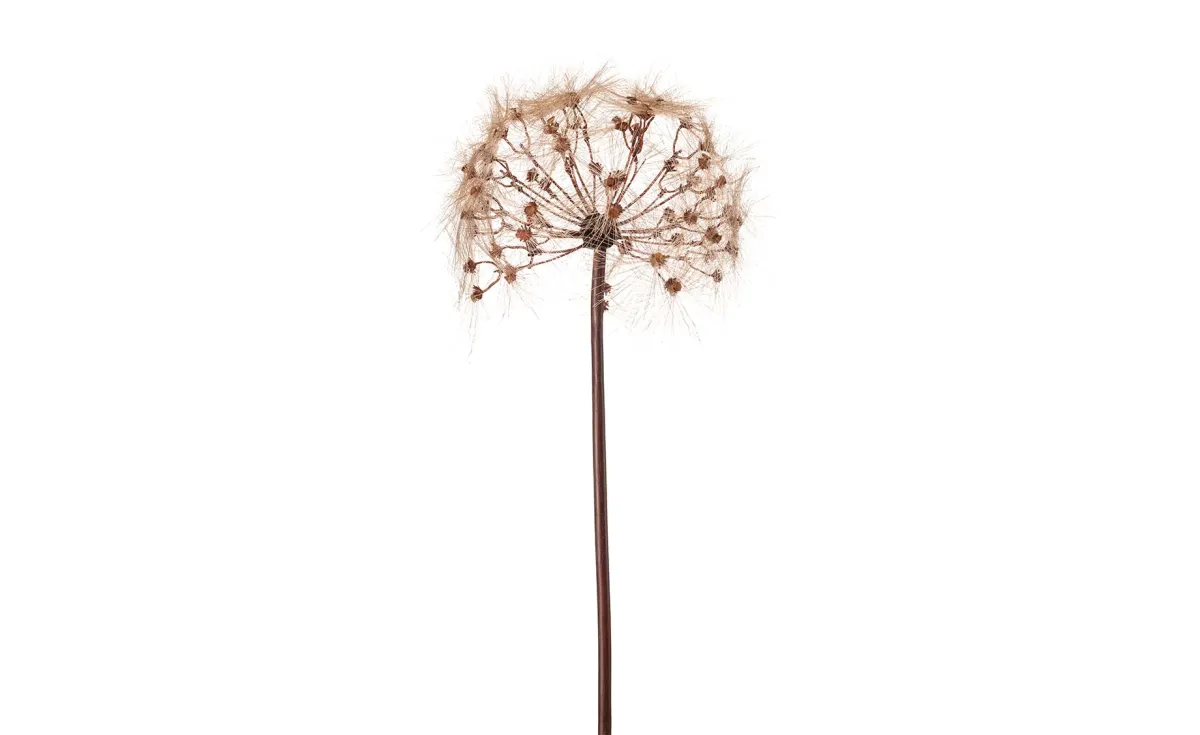 Veštački cvet dandelion 91cm smeđi