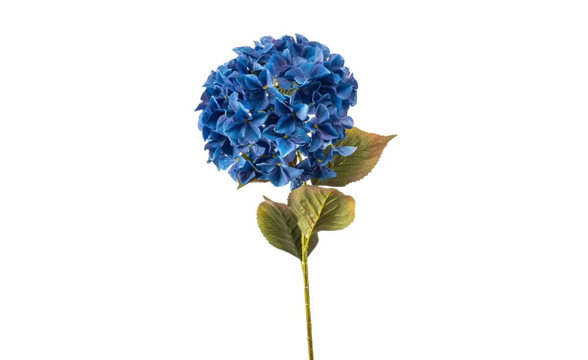 Veštački cvet hydrangea 90 cm plavi