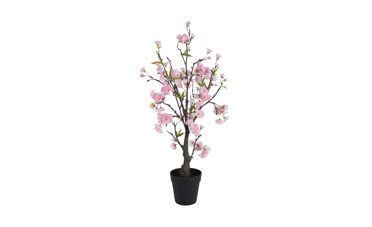 Veštačko cvijeće u saksiji  Cherry 50x125cm roza