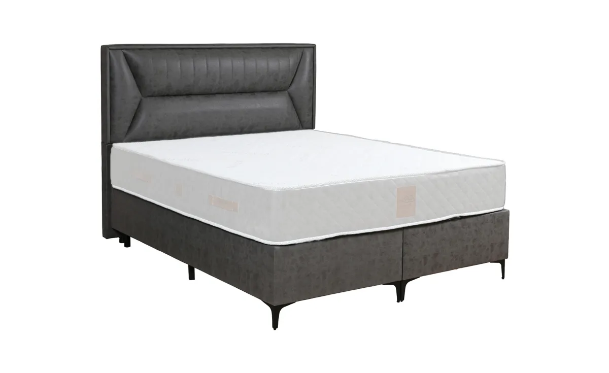 Victoria krevet sa prostorom za odlaganje 160x200x120 cm sivi