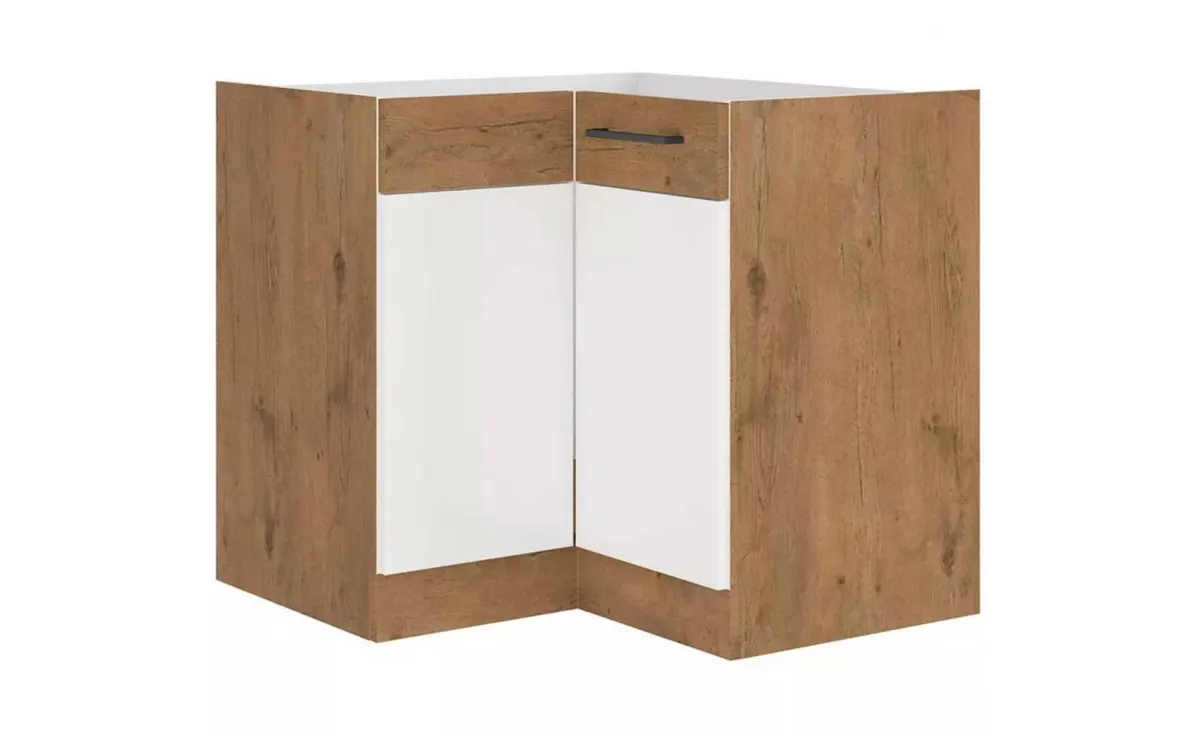 Vigo 90X90nd 2f bb baza ugaona 2vrata 90(84)x90(84)x87 bela visoki sjaj