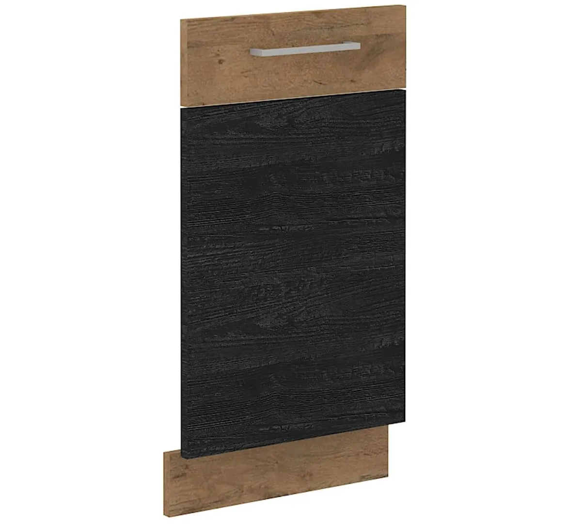 Vigo Dark kuhinjska vrata za sudomašinu 713x446 cm crna
