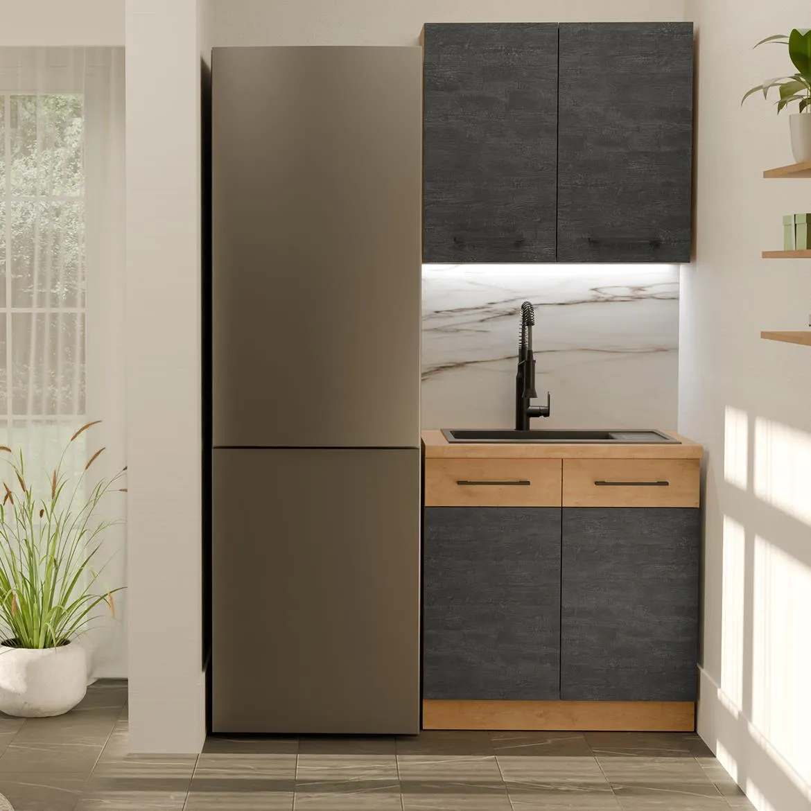 Vigo kuhinja 80x52x200 cm Bez Radne Ploce