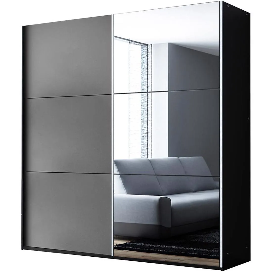 Vigo ormar 151x65x215 cm grafit