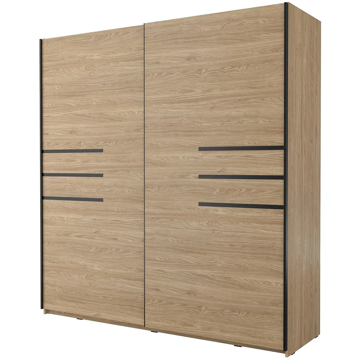 Violla 57 2D ormar 2klizna vrata 200x61x201 hrast nauljeni