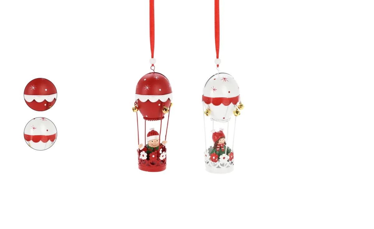 Viseća dekoracija Baloon 16cm više vrsta