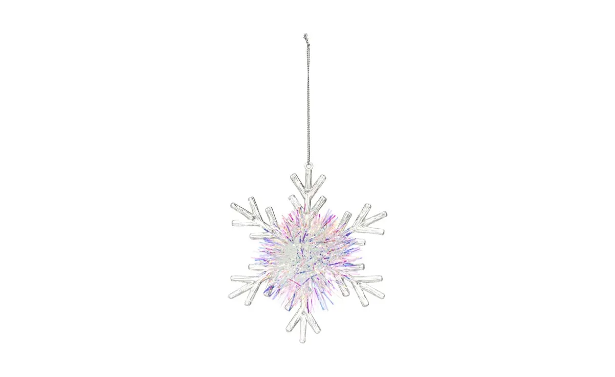 Viseća dekoracija snowflake 15cm