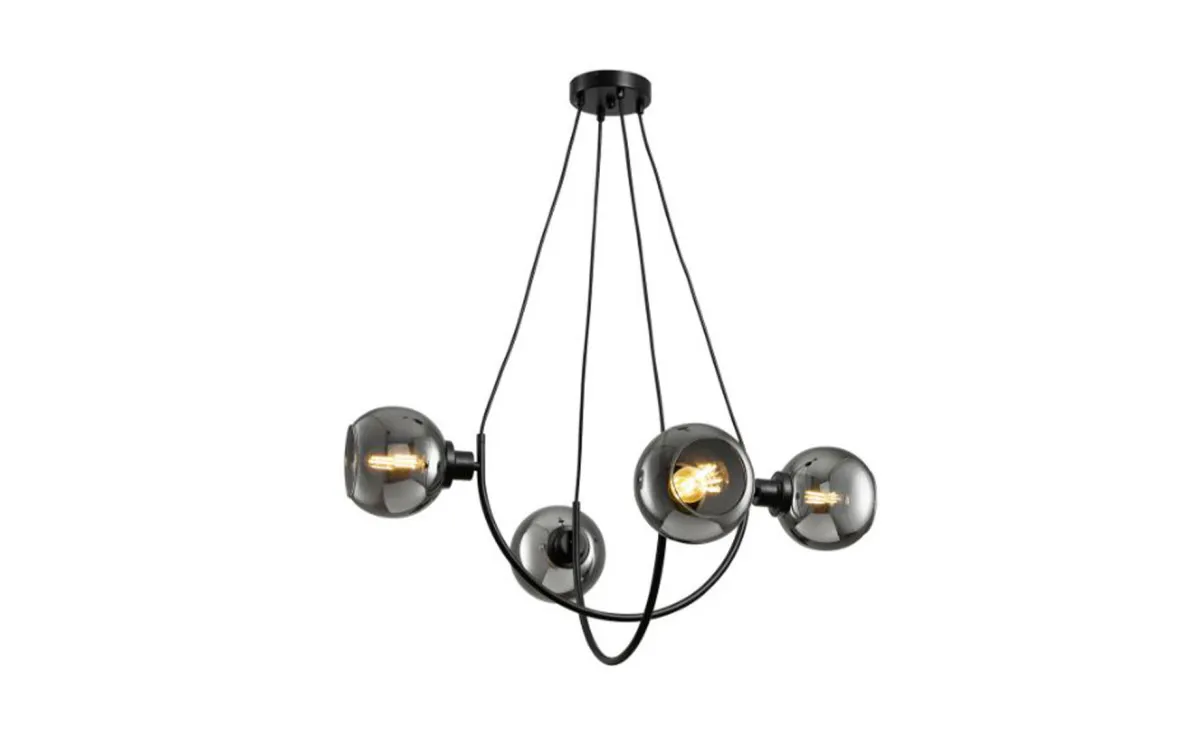 Viseća lampa Ambra Jeffa crna