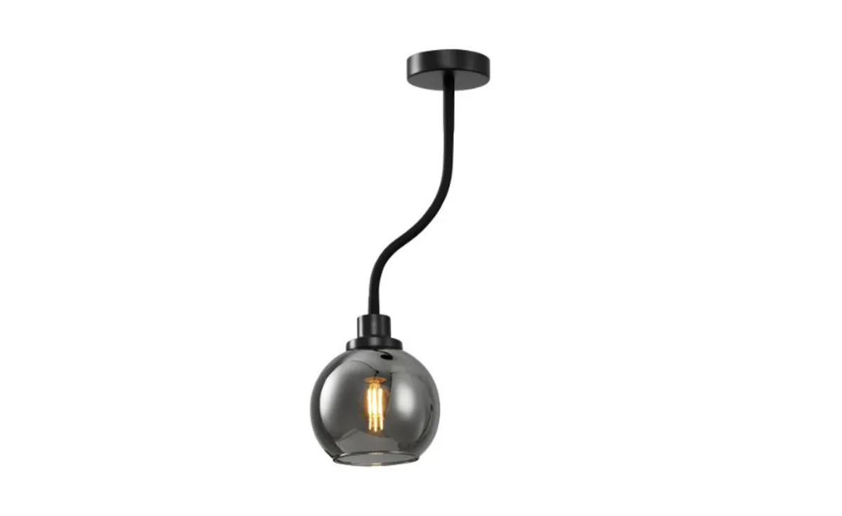 Viseća lampa Ambra Pepe 1 crna