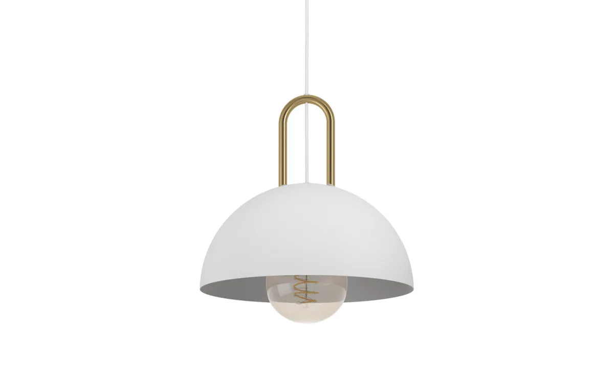 Viseća lampa Calmanera bela