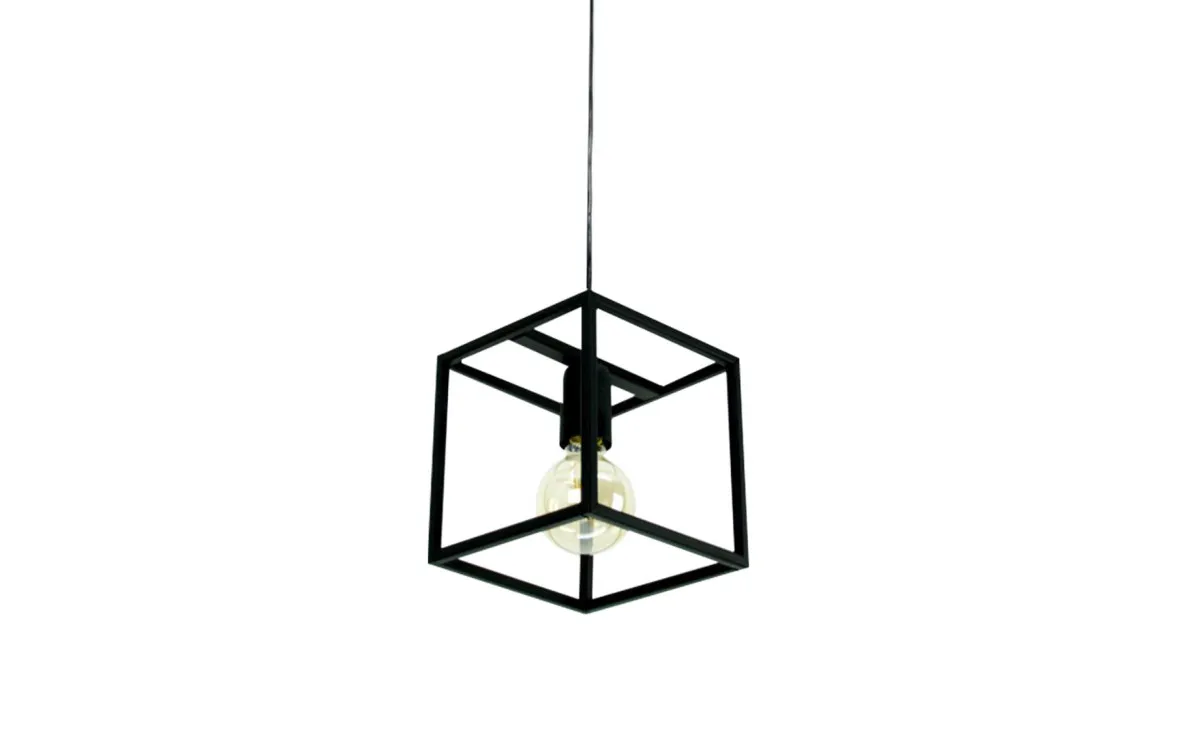 Viseća lampa Lorenzo 1 crna