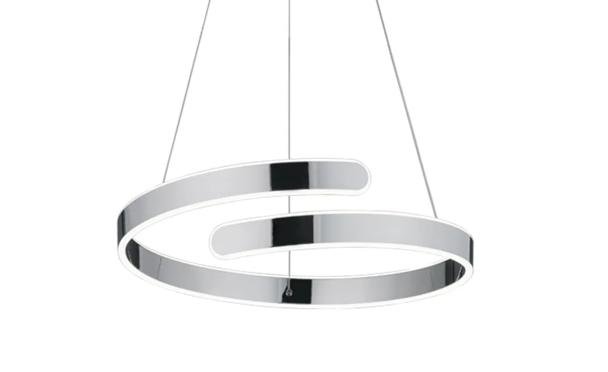 Viseća lampa Parma LED srebrna