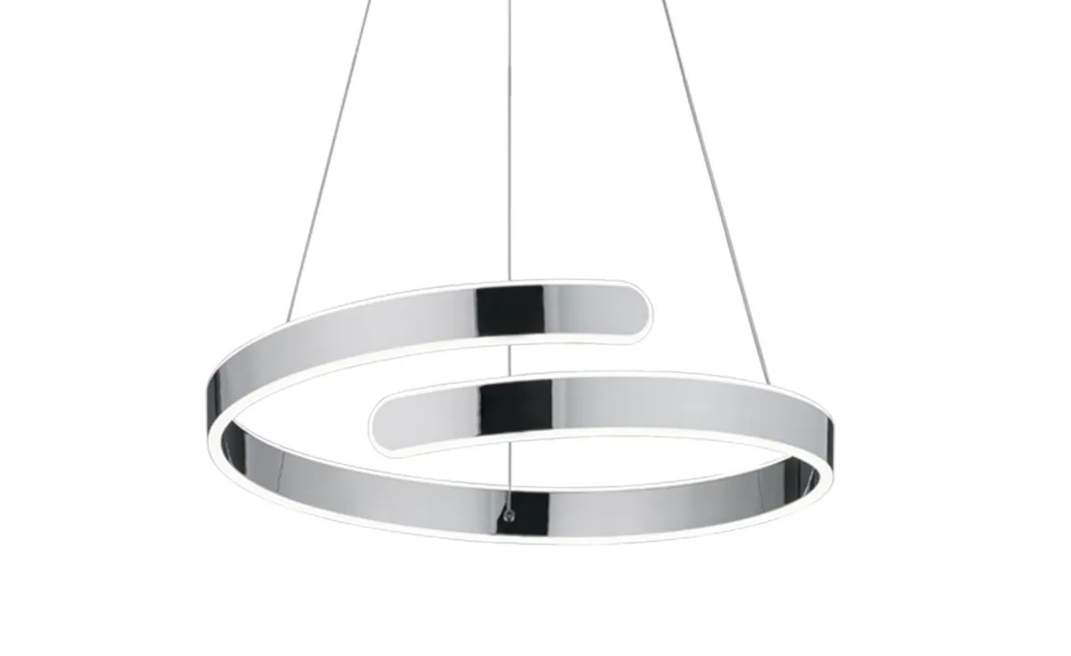Viseća lampa Parma LED srebrna