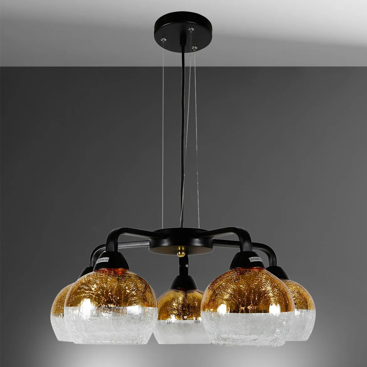 Viseca lampa Cromina 5 55x140cm