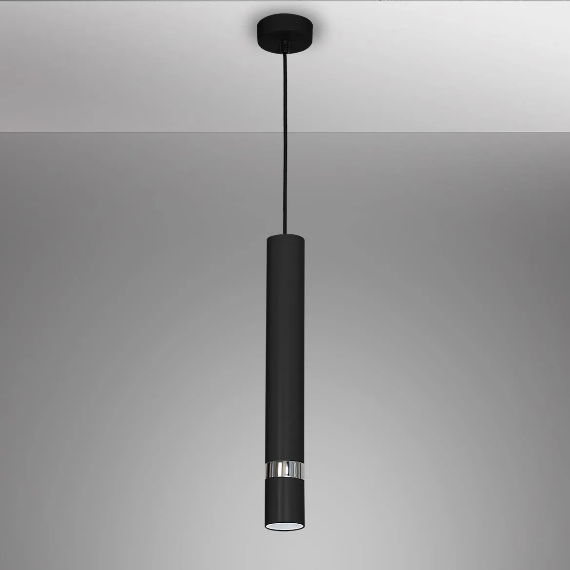 Viseca lampa Joker 1 crna/srebrna