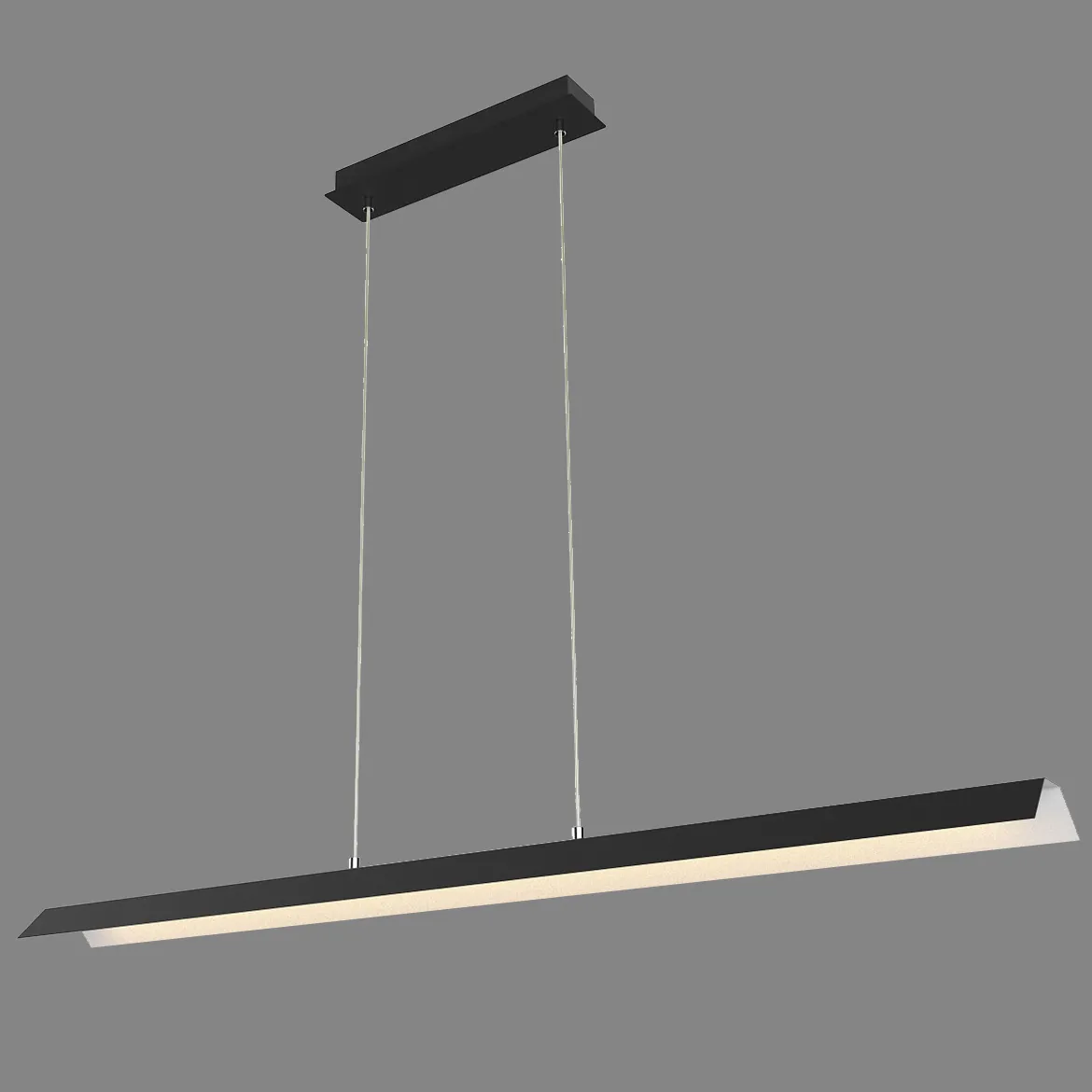 Viseca lampa Kalamos LED crna