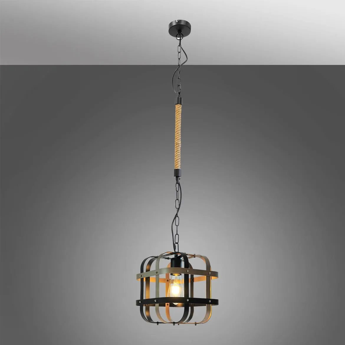 Viseca lampa Klatka 1