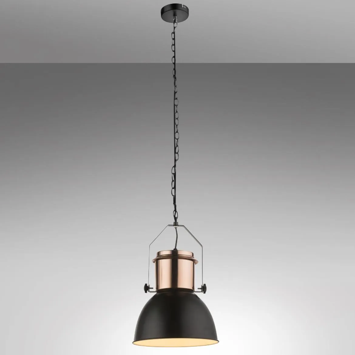 Viseca lampa Kutum crna