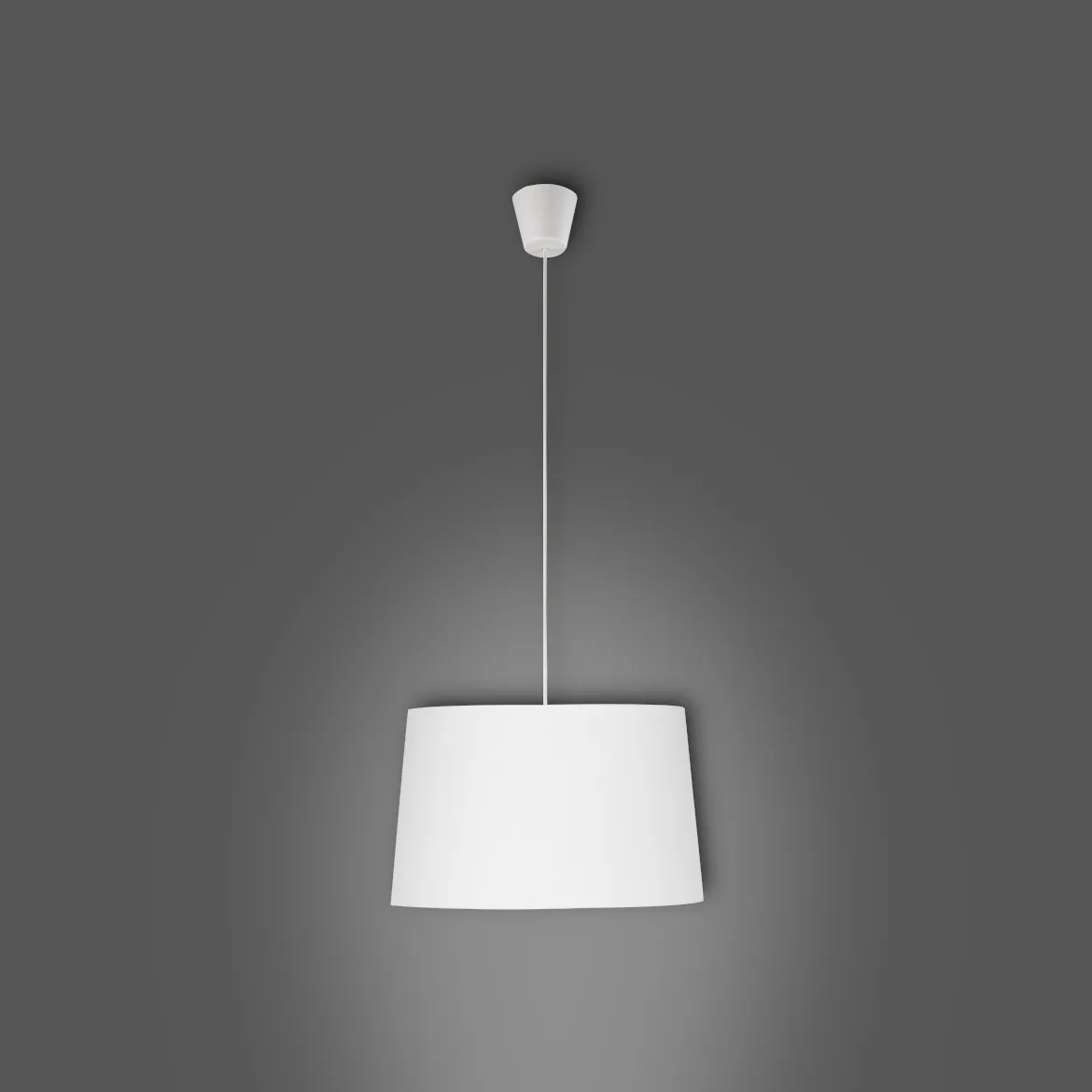 Viseca lampa Maja bela