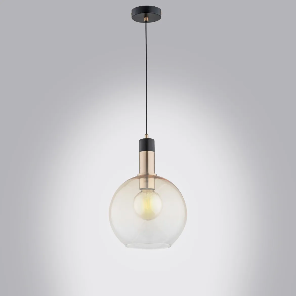 Viseca lampa Maya 1 zlatna