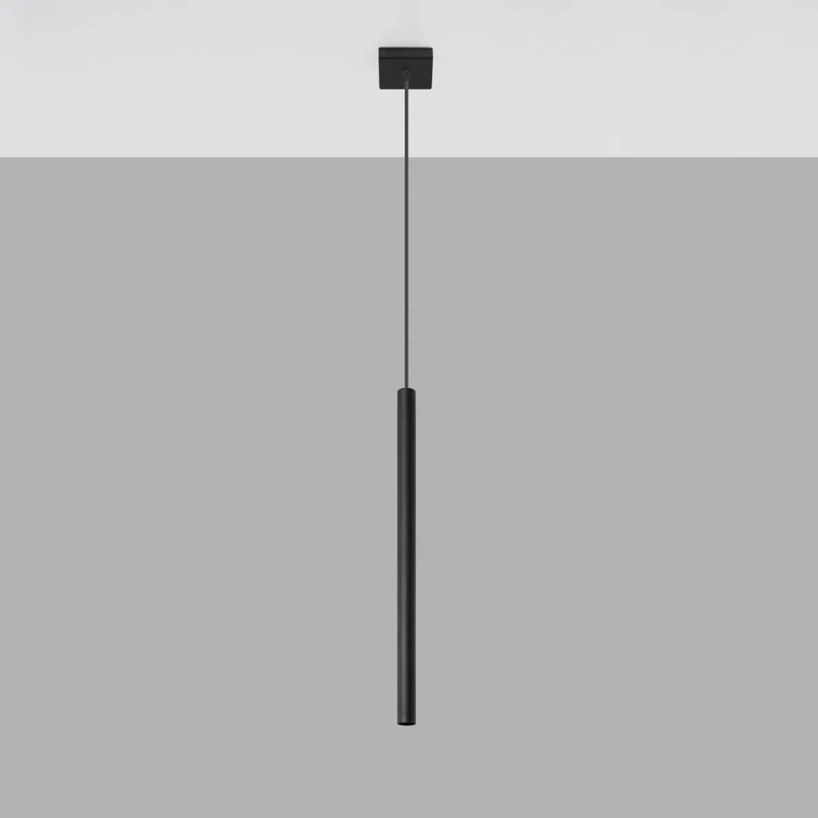 Viseca lampa Padova crna