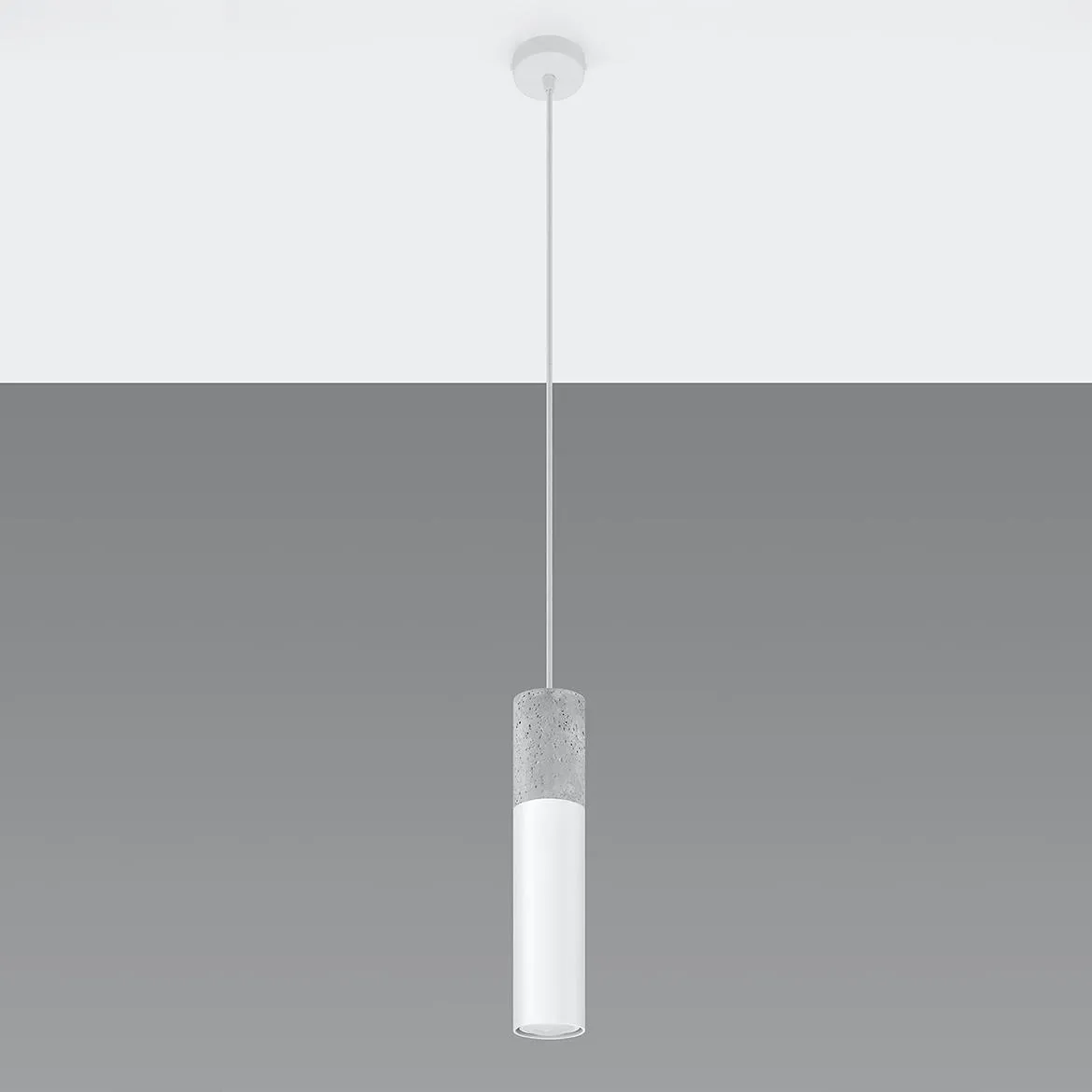 Viseca lampa  Pennala 1 bela