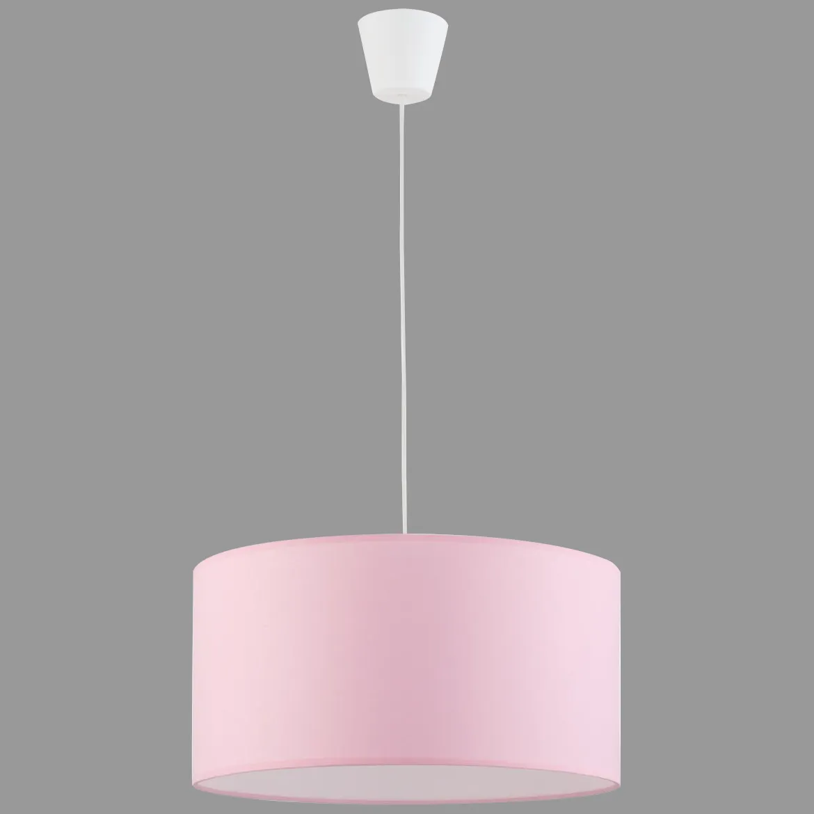 Viseca lampa Rondo Kids 40x110cm roze