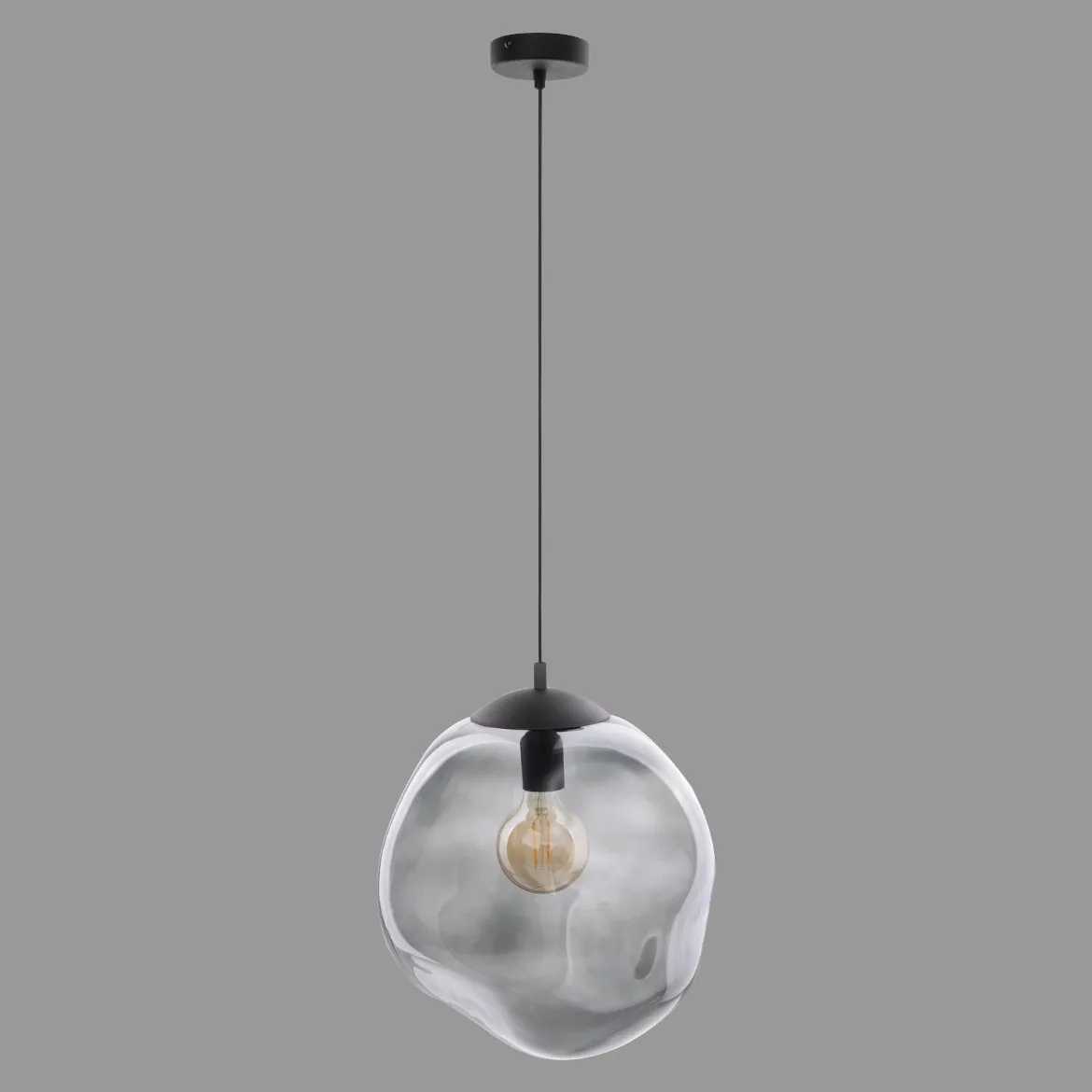 Viseca lampa Sol 35x130cm crna