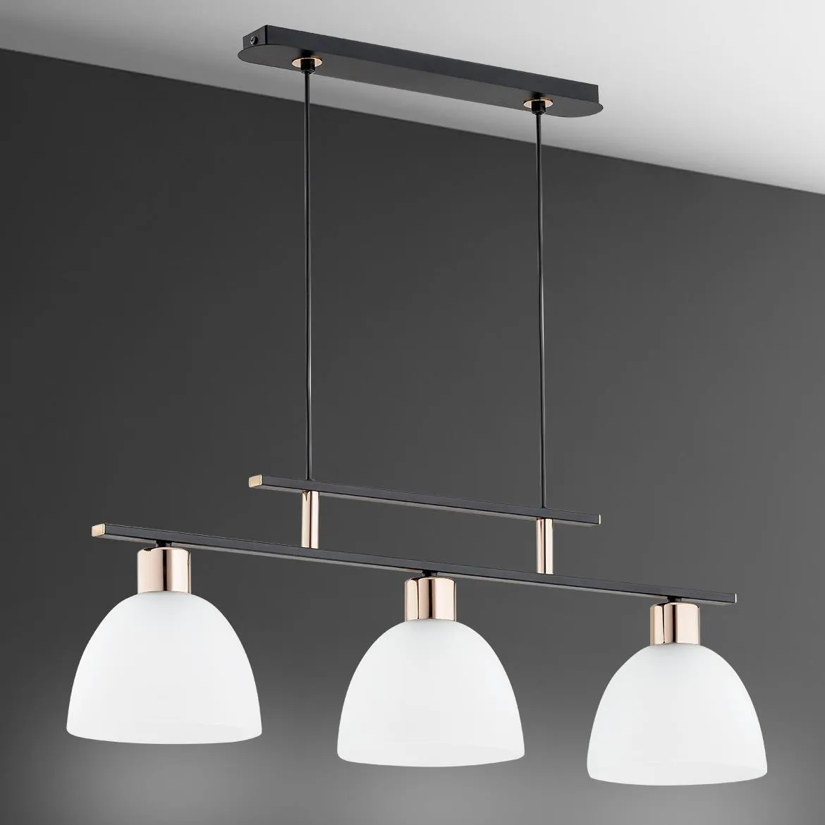 Viseca lampa Sonata 3 crna