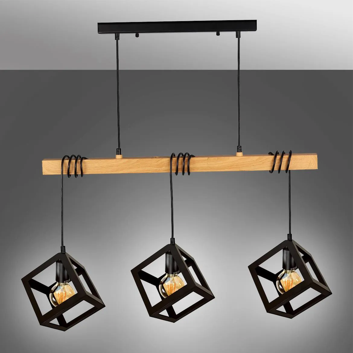 Viseca lampa Sweden Wood