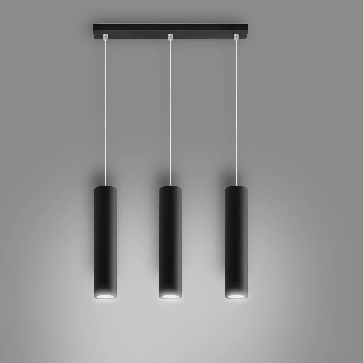 Viseca lampa Texas 3 crna