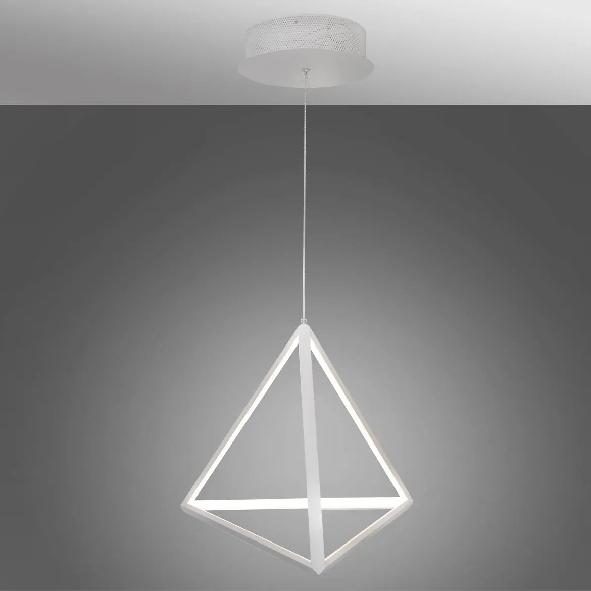 Viseca lampa Triangle LED  20W 3000K