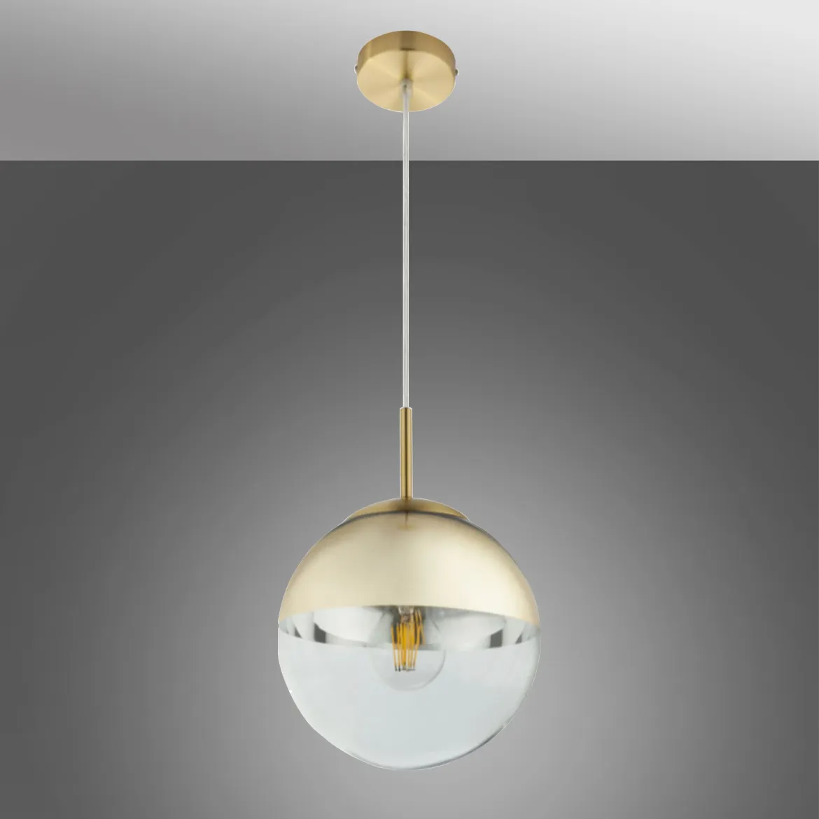 Viseca lampa Varus 1 20cm zlatna