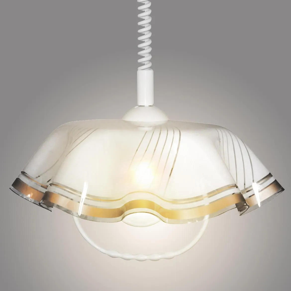 Viseca lampa Vita braon