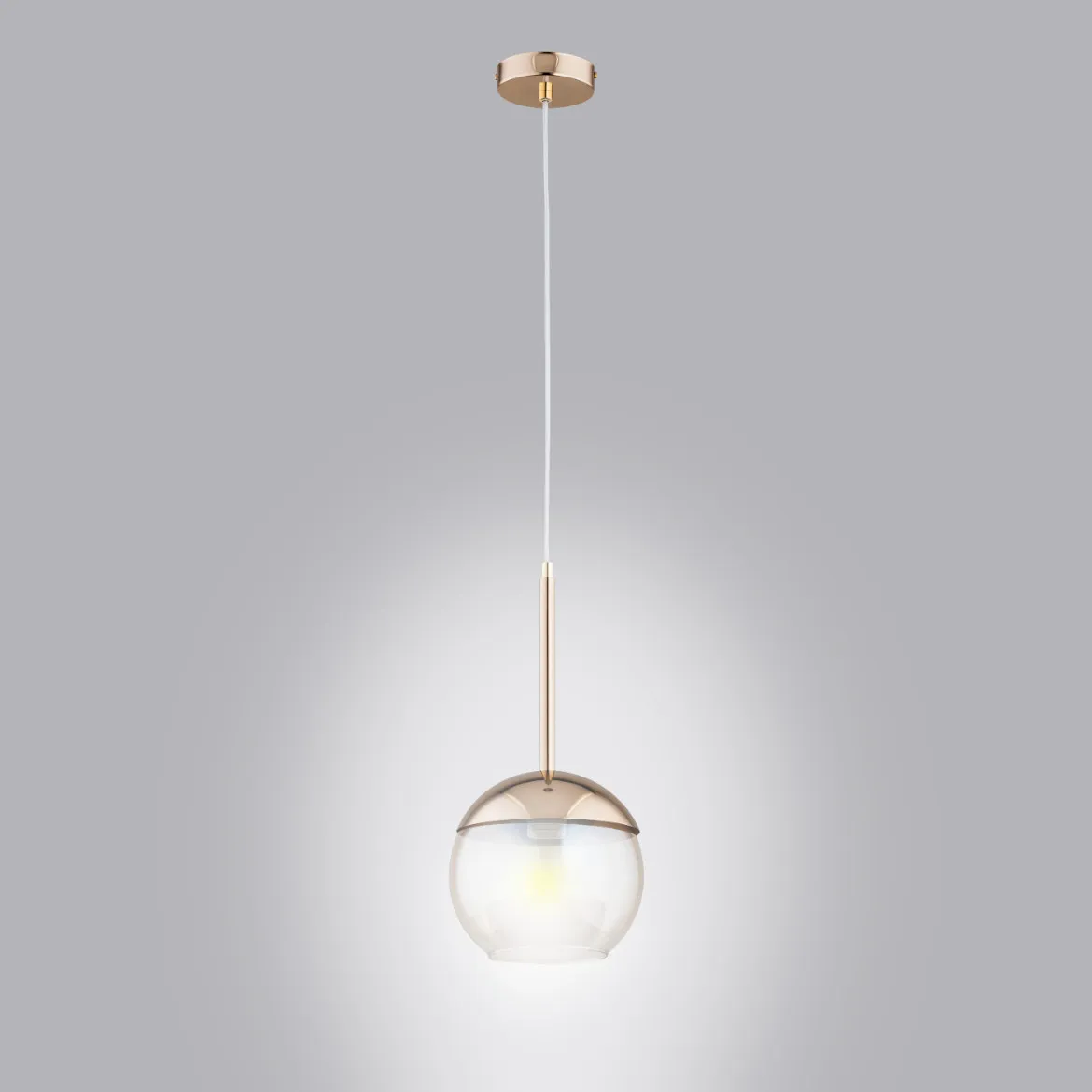 Viseca lampa Volda zlatna