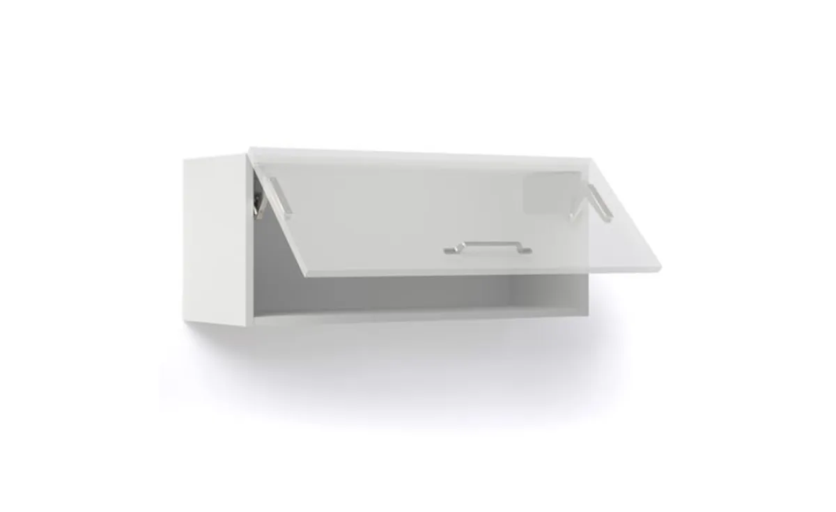 Viseći element za 1 otklopna vrata 90x315x36cm beli