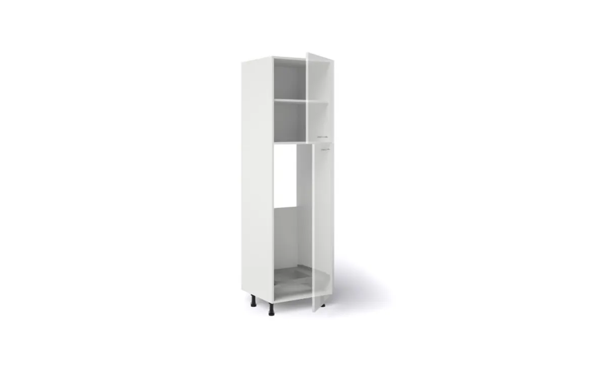 Visoki element za frižider 60x56x204cm beli