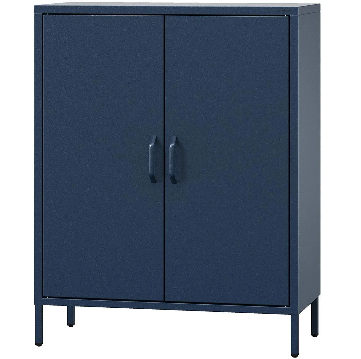 Vito moderna metalna komoda tamnoplave bo?e 80x40x101,5