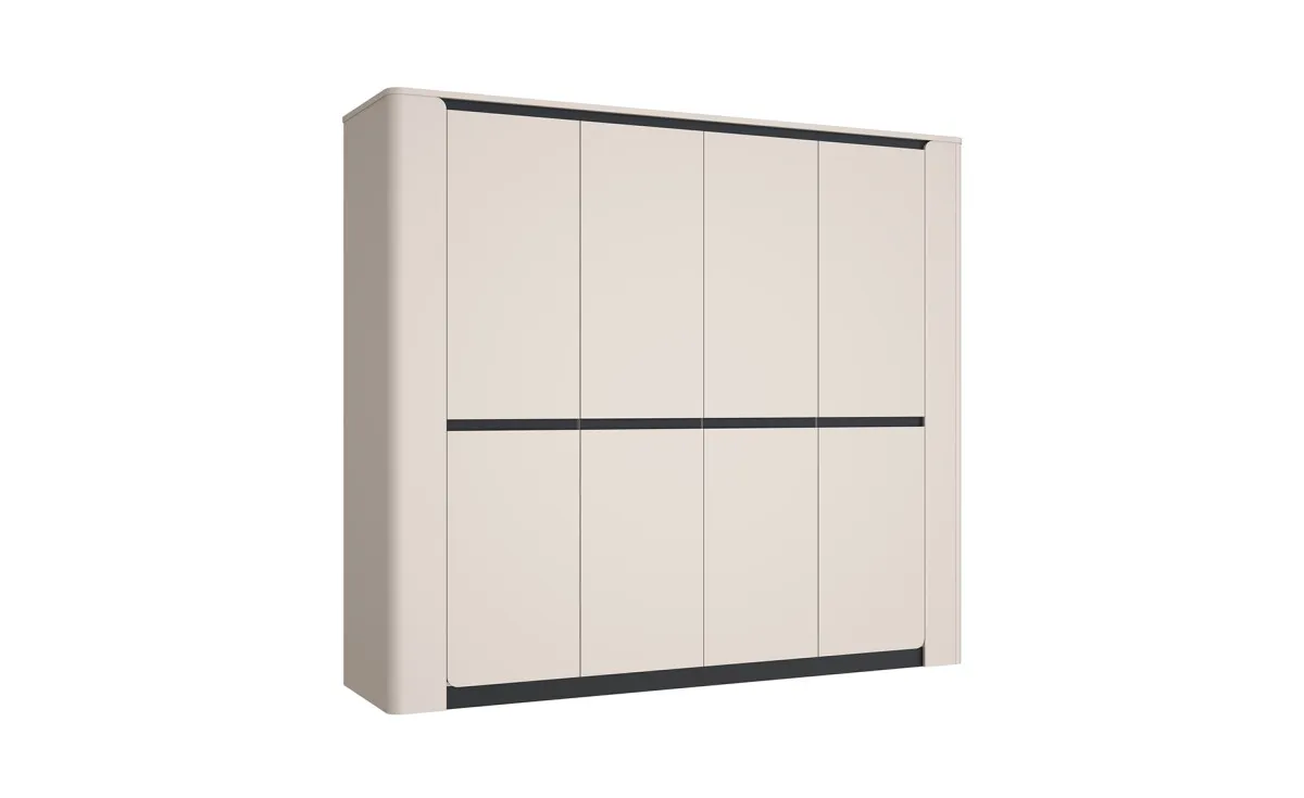 Vodol ormar 4 vrata 240x63x214 cm