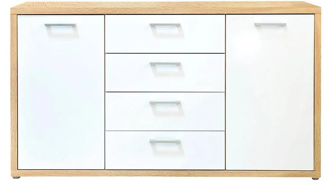 Vogue komoda 150x42x85 bela