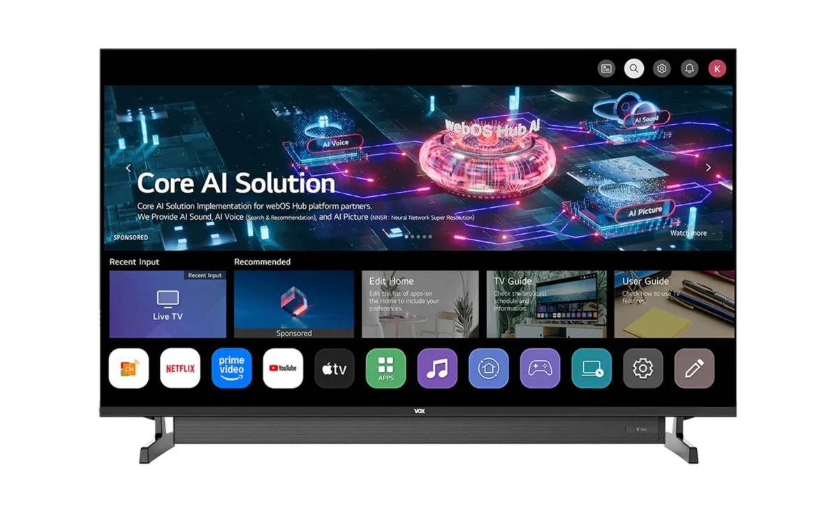 Vox 43WSB684F televizor