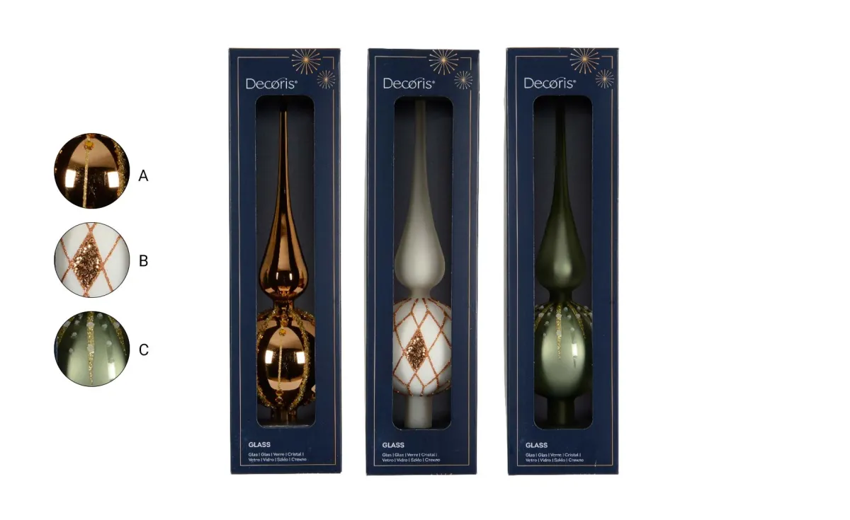 Vrh za jelku forest 31cm sort 3